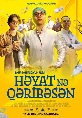 Movie poster for Həyat nə qəribəsən (2023)