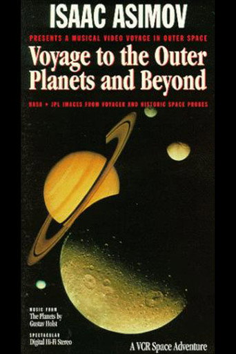 Movie poster for Isaac Asimov: Voyage to the Outer Planets & Beyond (1986)