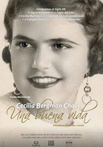 Movie poster for Cecilia Bergman Chaves: Una Buena Vida (2012)