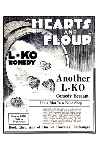 Movie poster for Hearts and Flour (1917)