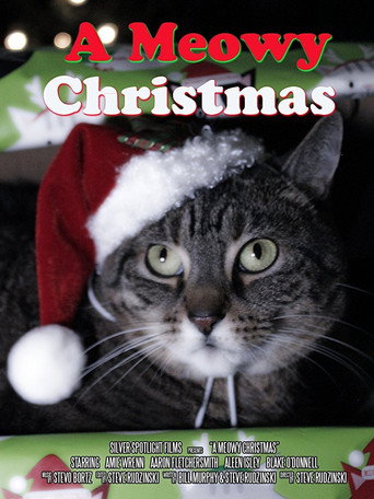Movie poster for A Meowy Christmas (2017)