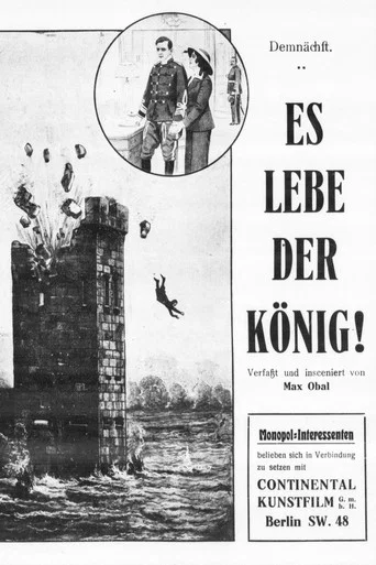 Movie poster for Es lebe der König (1914)
