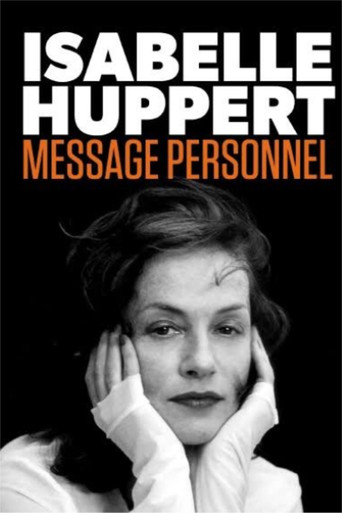 Movie poster for Isabelle Huppert: Personal Message (2020)