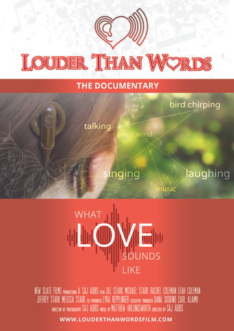 Movie poster for Louder Than Words
