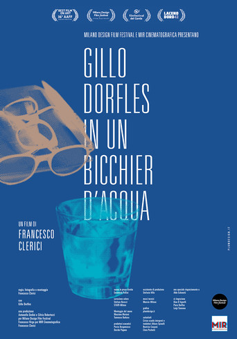 Movie poster for Gillo Dorfles. Objects/Characters (2017)
