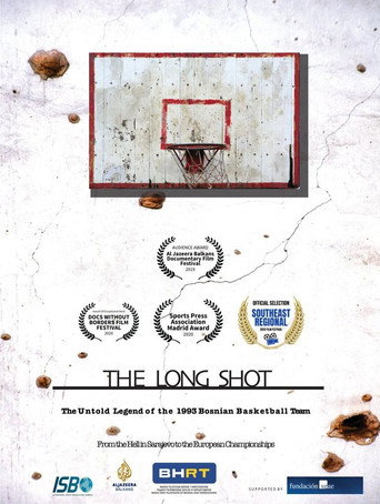 Movie poster for The Long Shot: The 1993 Bosnian Basketball Team (2019)