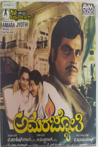 Movie poster for Amara Jyothi (1985)