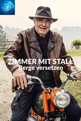 Zimmer mit Stall - Berge versetzen poster