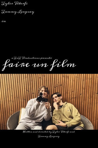 Movie poster for faire un film (2025)