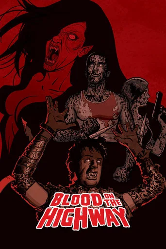 Movie poster for Blood on the Highway (2008)
