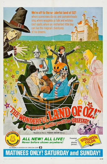 Movie poster for The Wonderful Land of Oz (1969)