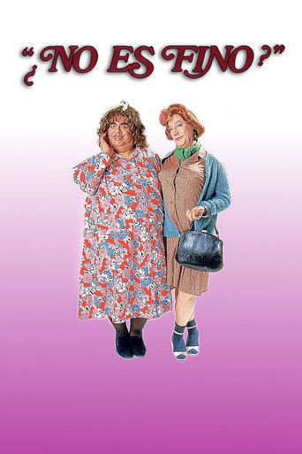 ¿No es fino? poster