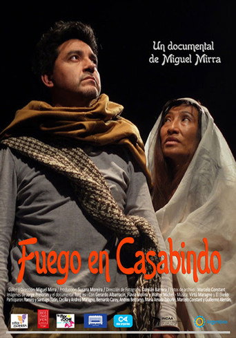 Movie poster for Fuego en Casabindo (2022)