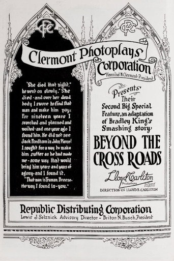 Movie poster for Beyond the Crossroads (1922)