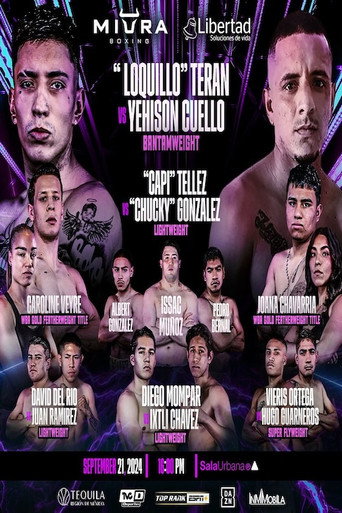 Movie poster for Andres Teran vs. Yehison Cuello (2024)