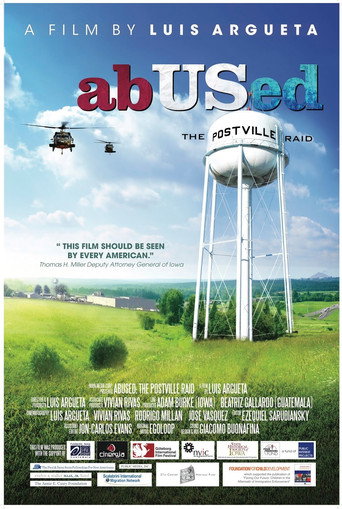 Movie poster for AbUSed: The Postville Raid (2010)