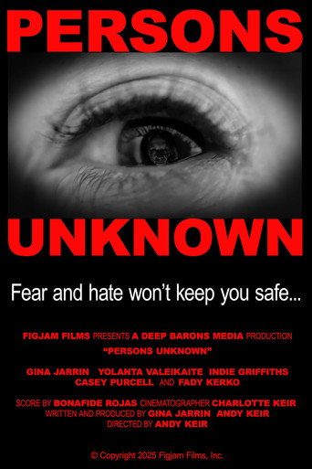 Movie poster for Persons Unknown (2025)