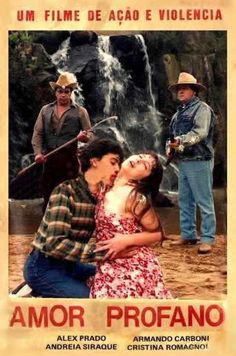 Movie poster for Amor Profano (1990)