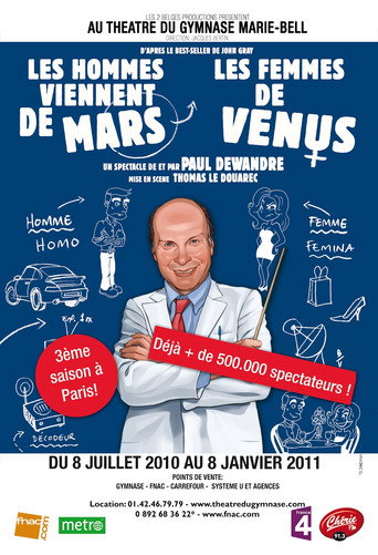 Movie poster for Men Are from Mars, Women Are from Venus (2007)