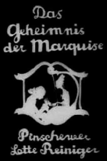 Movie poster for The Secret of the Marquise (1922)