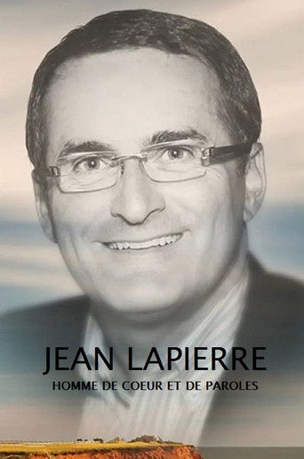 Jean Lapierre : homme de coeur et de paroles poster