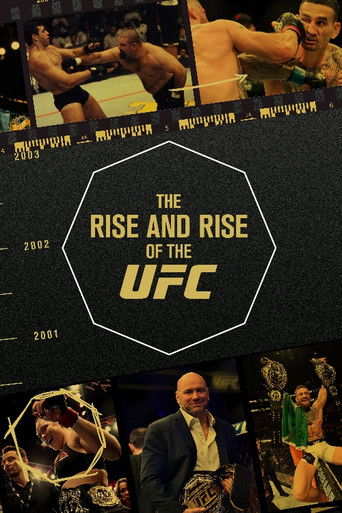 Movie poster for The Rise and Rise of the UFC (2024)