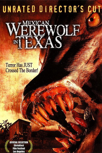 Movie poster for Mexican Werewolf in Texas (2005)