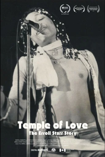 Movie poster for Temple of Love: The Erroll Starr Story (2024)