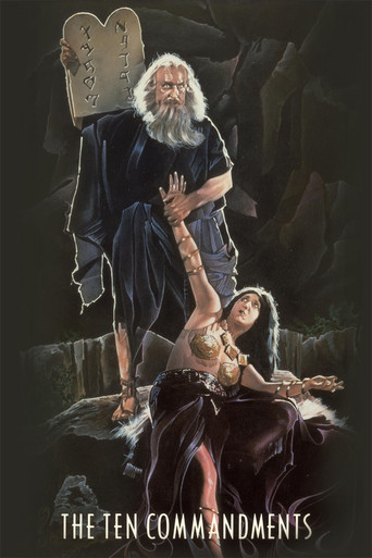 Movie poster for The Ten Commandments (1923)