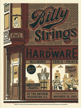 Billy Strings | 2022.11.18 — The Anthem - Washington, DC poster