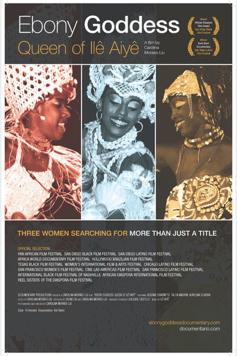 Movie poster for Ebony Goddess: Queen of Ilê Aiyê (2010)