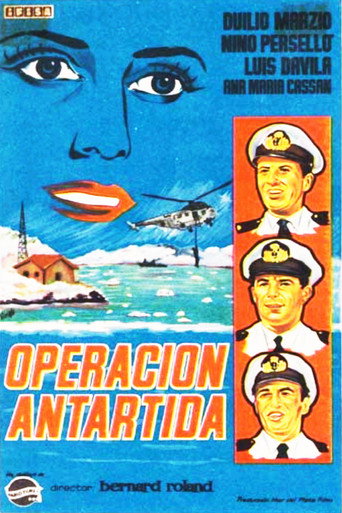 Movie poster for Operación Antartida (1957)