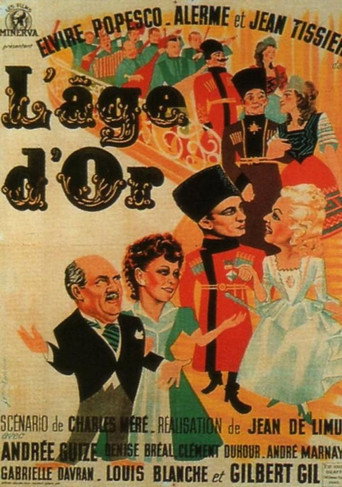 Movie poster for L'âge d'or (1942)