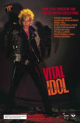Movie poster for Billy Idol - VITAL IDOL (1987)