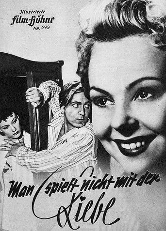 Man spielt nicht mit der Liebe poster