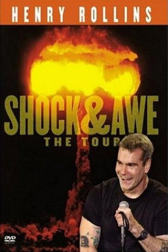 Movie poster for Henry Rollins: Shock and Awe (2005)