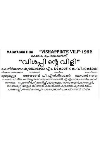 Movie poster for Visappinte Vili (1952)