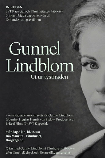 Gunnel Lindblom: Ut ur tystnaden poster