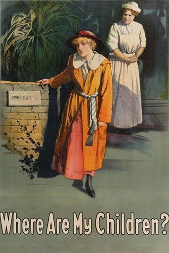 Movie poster for Where Are My Children? (1916)