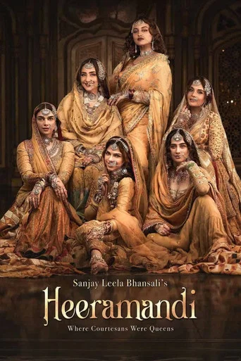 Series poster for Heeramandi (2024)