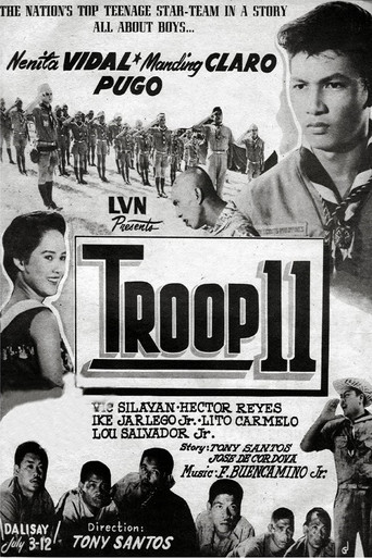 Movie poster for Troop 11 (1957)