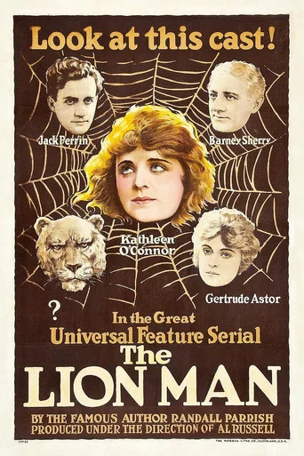 Movie poster for The Lion Man (1919)