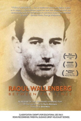 Movie poster for Raoul Wallenberg: Between The Lines (1986)
