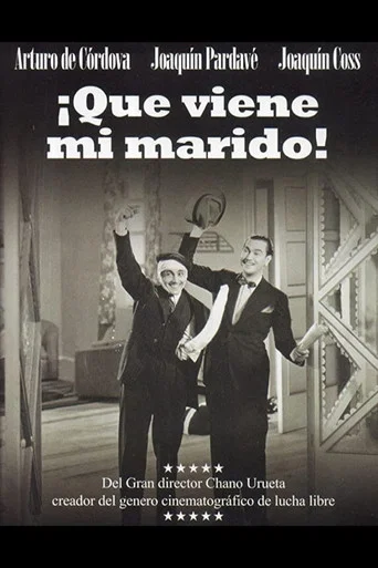 Movie poster for ¡Que viene mi marido! (1940)