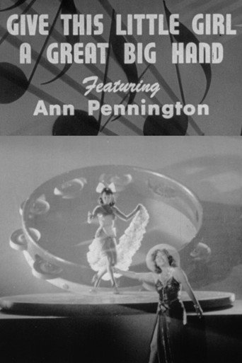 Movie poster for Give This Little Girl a Great Big Hand (1942)