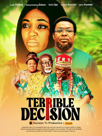 Movie poster for Terrible Decision