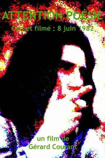 Movie poster for Attention poésie (entretien avec Philippe Garrel II) (2012)