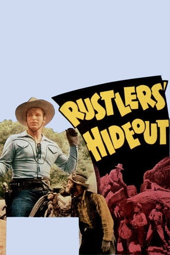 Movie poster for Rustlers' Hideout (1945)