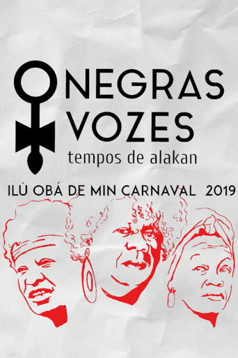 Negras Vozes - Tempos de Alakan poster