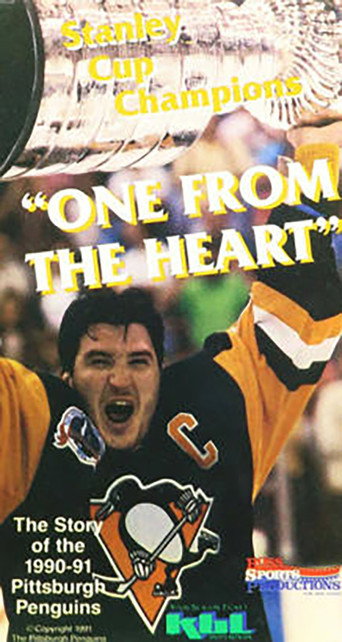 Movie poster for One From the Heart: The Story of the 1990-91 Pittsburgh Penguins (1991)